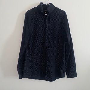 Men’s long-sleeve button-up shirt